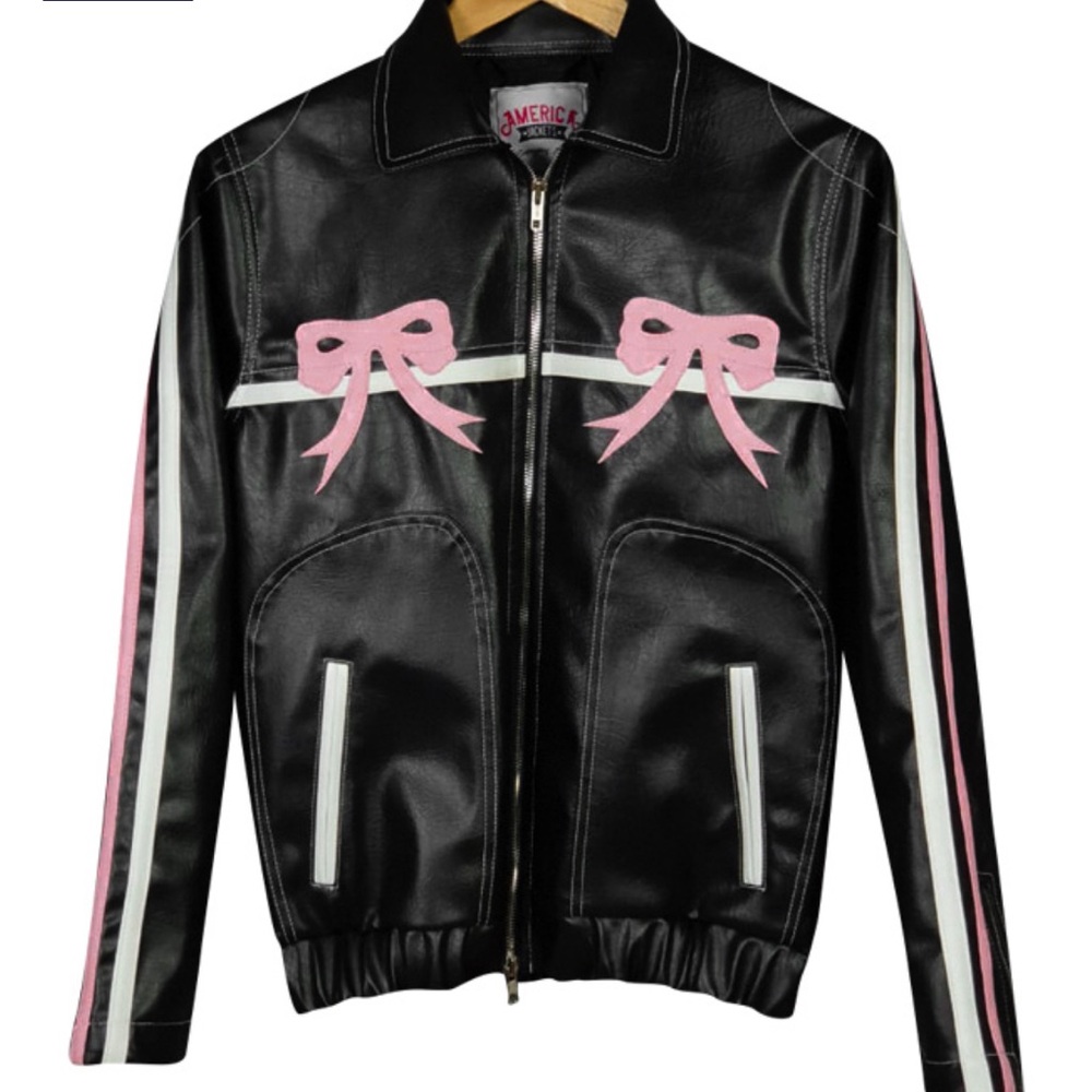 America Jackets “Arcana Archive Bow Black Jacket”